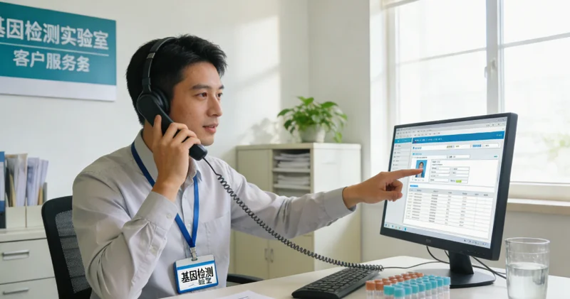 祁阳市民与遗传咨询师沟通场景