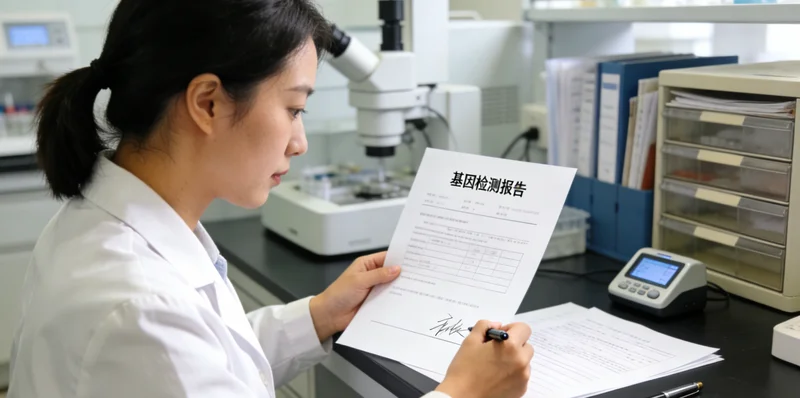 抚州基因检测报告解读咨询场景