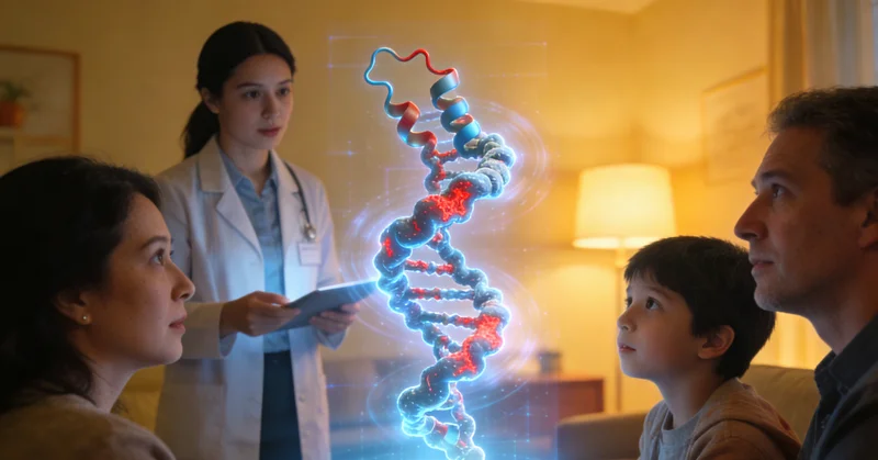 台山家庭讨论健康与基因检测问题