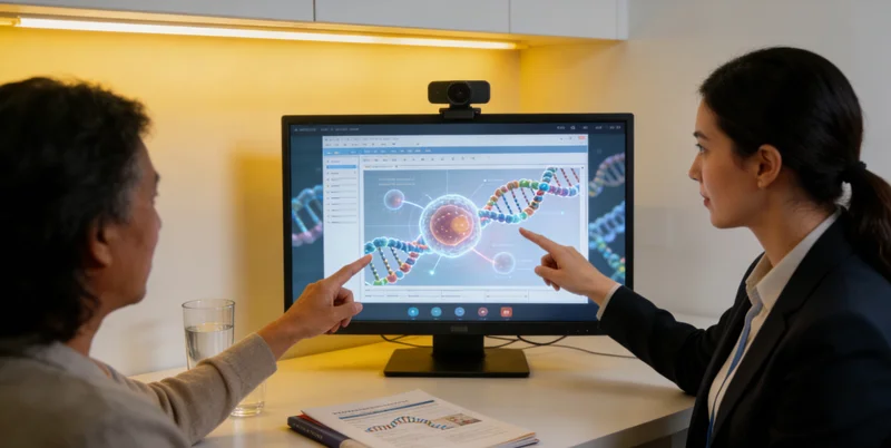 绵阳遗传咨询师与家庭沟通场景