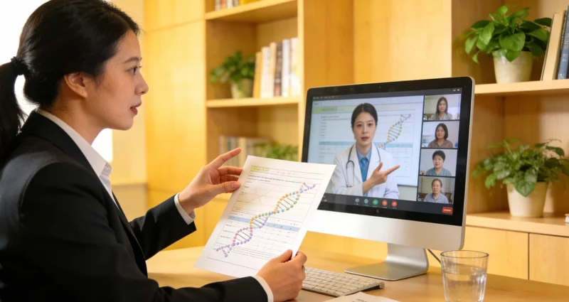 怀化遗传咨询师解读基因检测报告