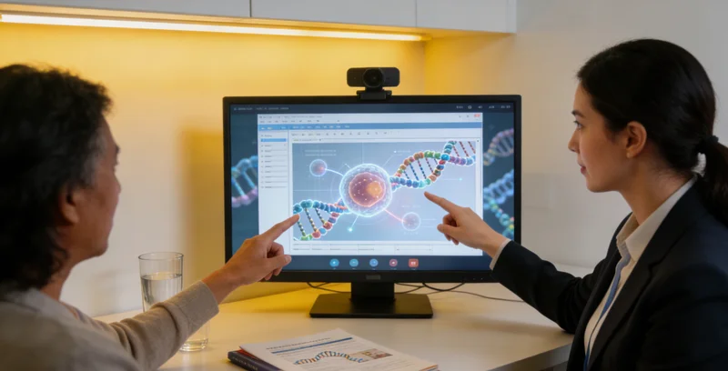 什邡遗传咨询师为家庭解读基因检