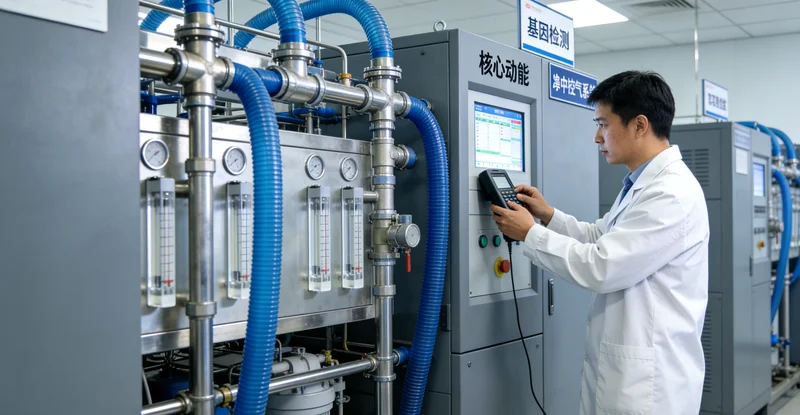 海东患者接受心脏超声检查监测主