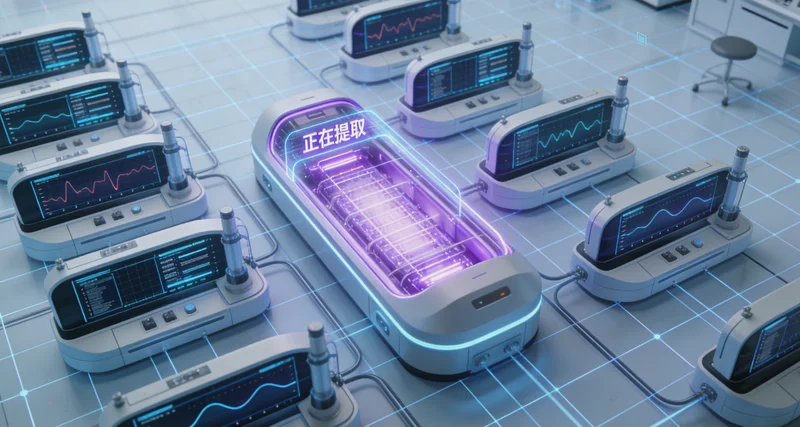 乌中旗女性进行无痛基因检测采样