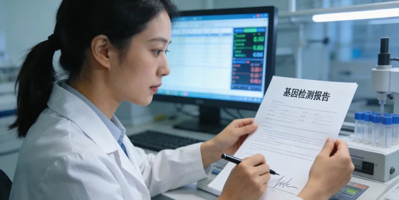 喀旗FAP家系基因检测报告示意