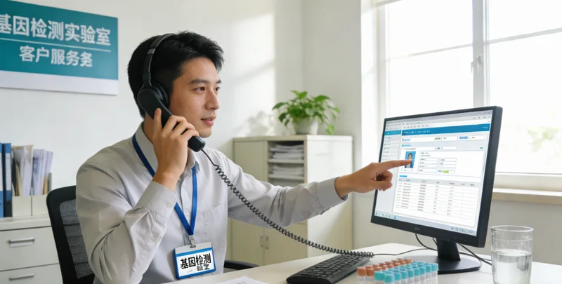 周口遗传咨询场景，医生与家庭沟