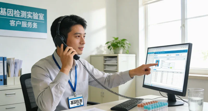 菏泽市民在医院向医生咨询遗传病