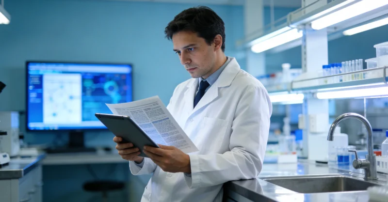 湘乡基因检测实验室技术人员操作