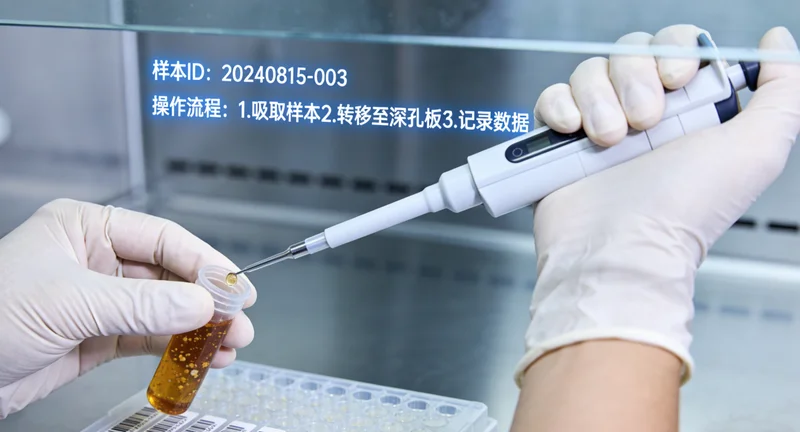 乌苏护士为患者采集基因检测血样