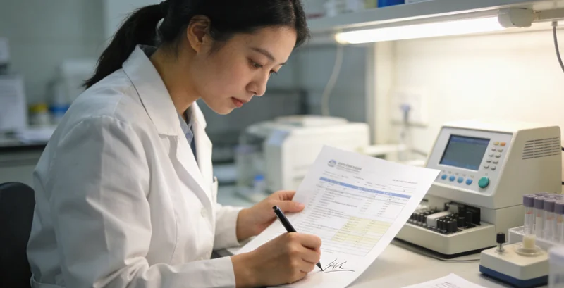 抚顺基因检测报告解读示意图