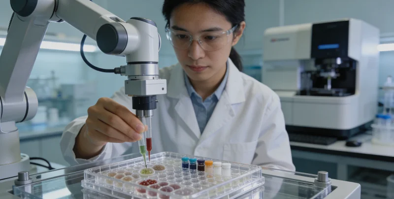 现代医院肠镜检查示意图