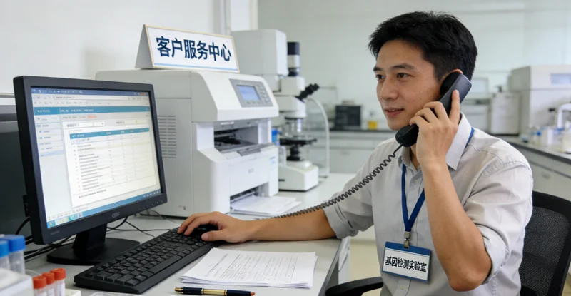 青铜峡医院遗传咨询医生向家庭讲