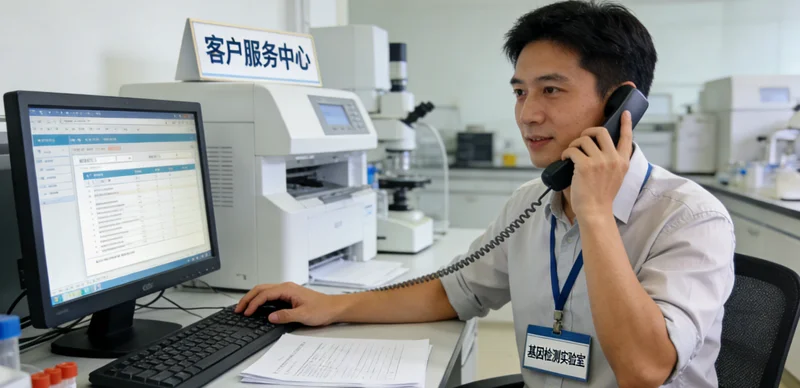 潜山遗传咨询门诊医生与咨询者沟