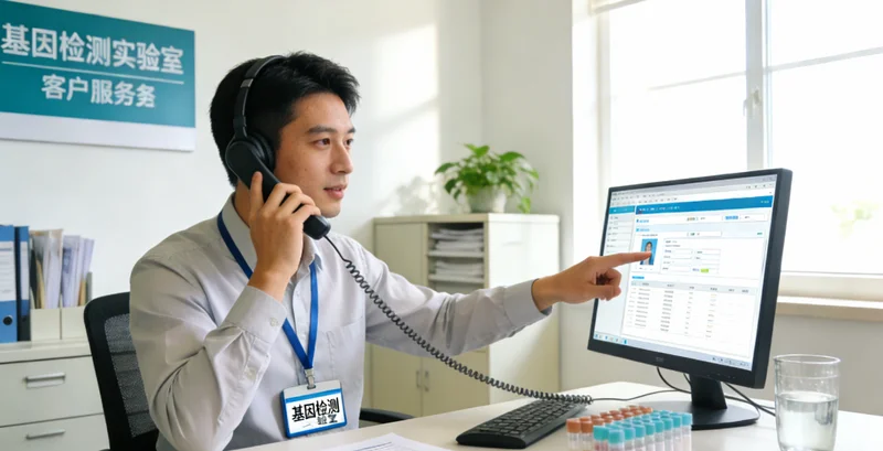 岑溪遗传咨询师与咨询者沟通场景