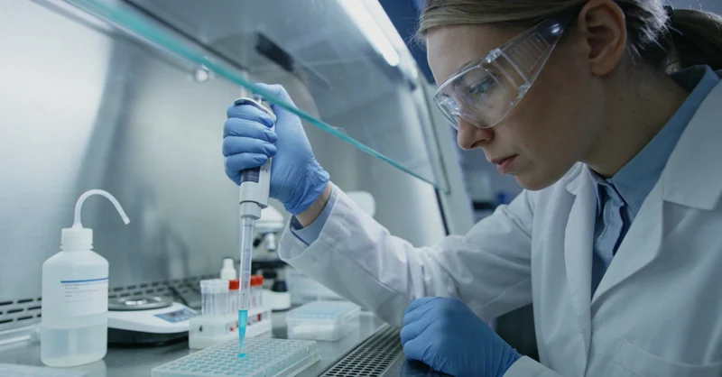 新乡基因检测中心医护人员进行静