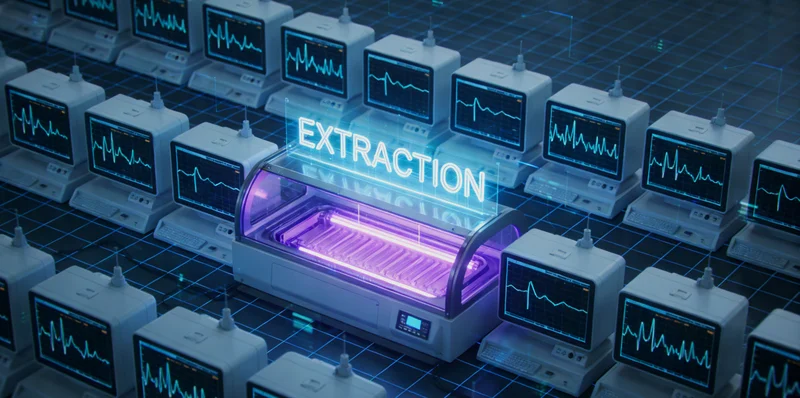 来宾医院护士为女性进行基因检测