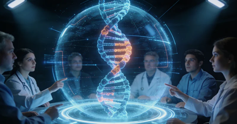 肠癌早期筛查与发现示意图