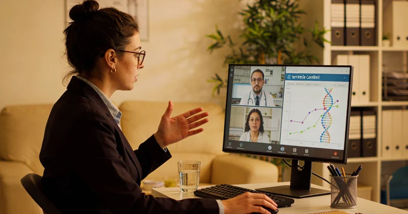 遗传咨询师与罗定家庭沟通生育规