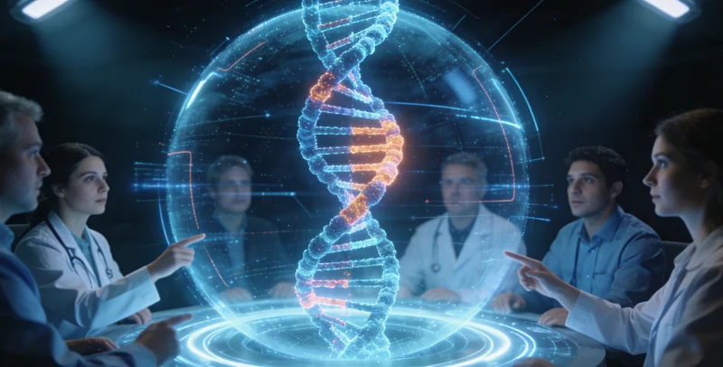 定西家庭在一起讨论健康生活方式