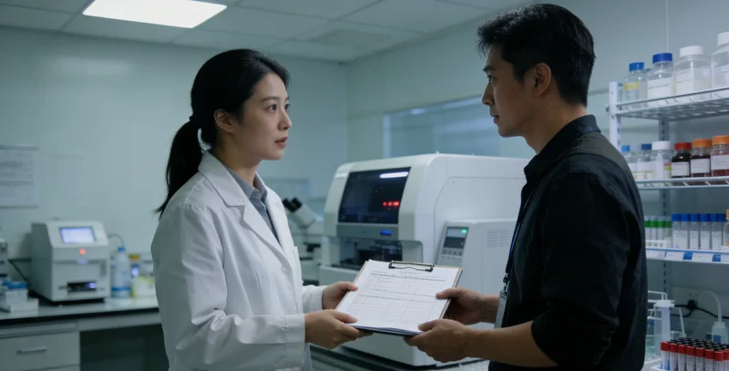 天津市民在遗传咨询门诊与医生交