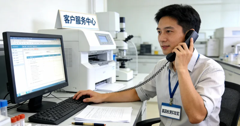 资兴家庭基于基因检测报告进行健