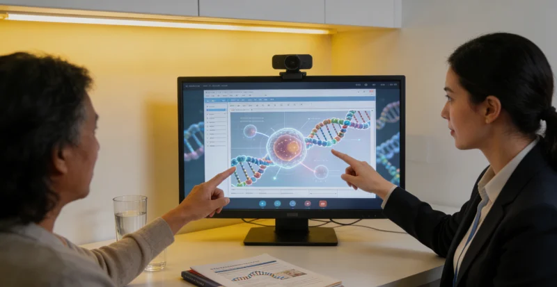 文山家庭与遗传咨询师沟通场景