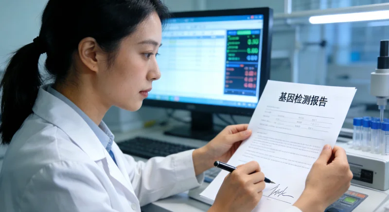 专业人员解读蛟河市民基因检测报