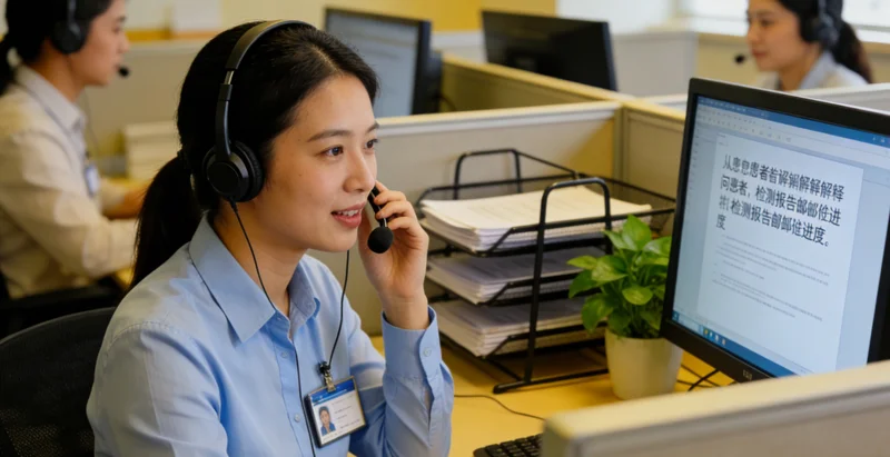 一双手在阳光下握住基因检测报告