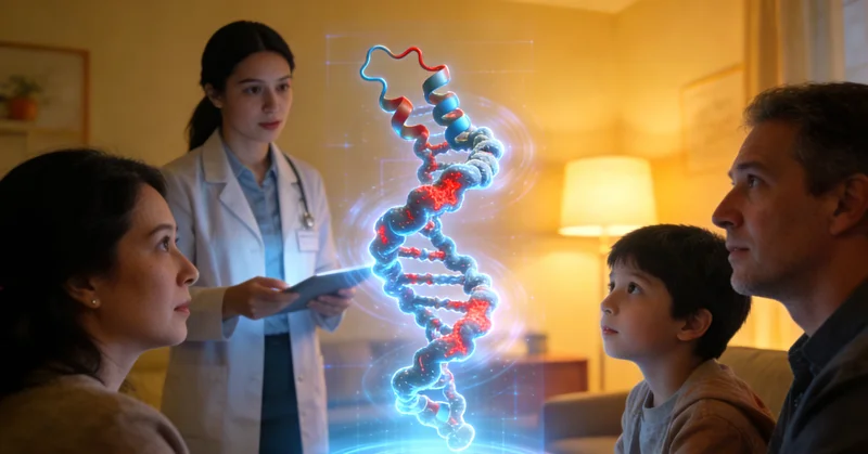 扎旗地区遗传咨询师为患者解读基