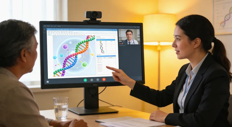 宜城遗传咨询专家与家庭沟通场景