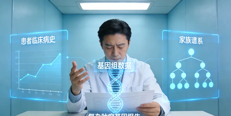 厦门医生解读基因检测报告并与患