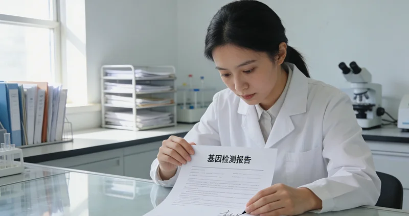 威海遗传性乳腺癌基因检测报告解