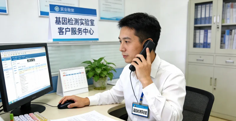 阿克苏遗传咨询师为客户解读基因