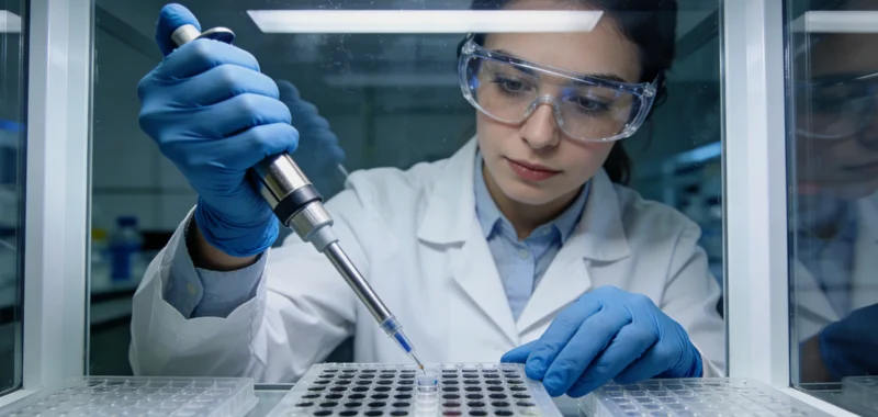 东港医院进行基因检测采样现场