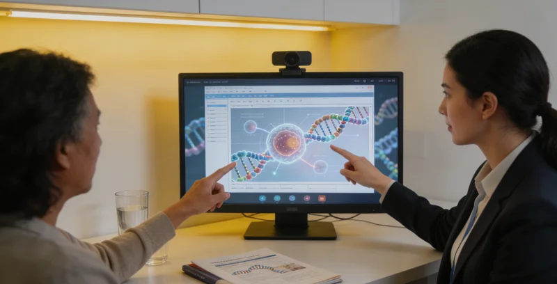 都江堰遗传咨询场景 医生与家庭