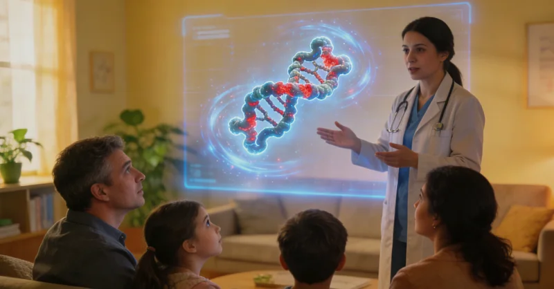 额济纳家庭关注遗传健康与未来规