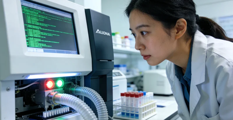 乌鲁木齐基因检测实验室工作人员