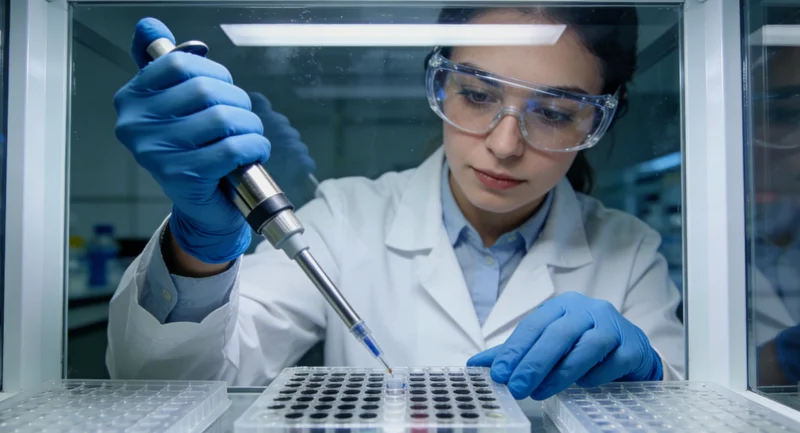 湛江本地护士进行基因检测血液样