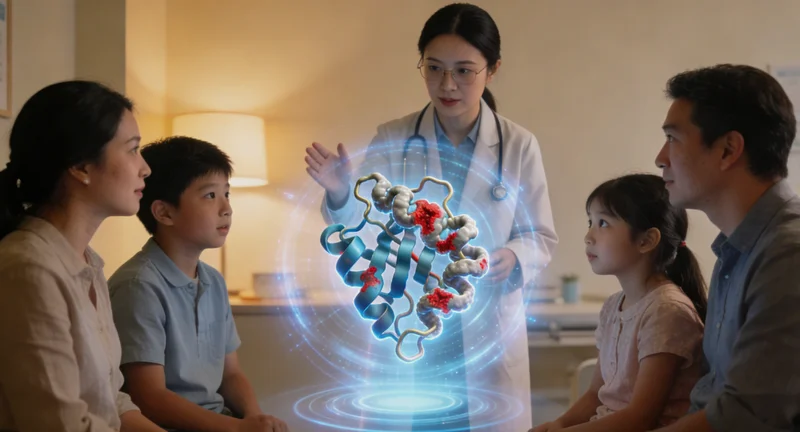 钦州医生与患者解读基因检测报告