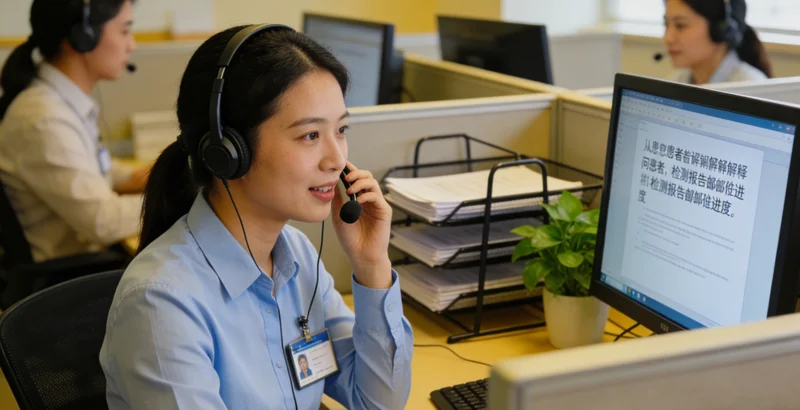 拉萨医生为患者解读基因检测报告