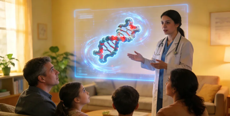 蒙自家庭遗传健康咨询场景