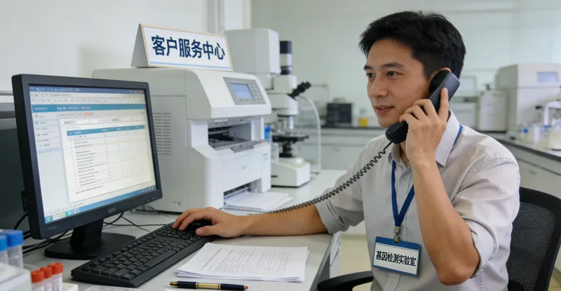 洪江遗传咨询师与家庭进行专业沟