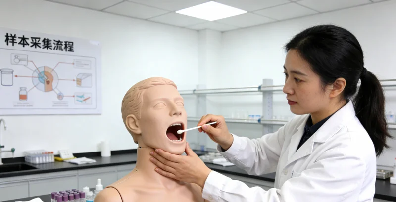 化州医院基因检测采样过程