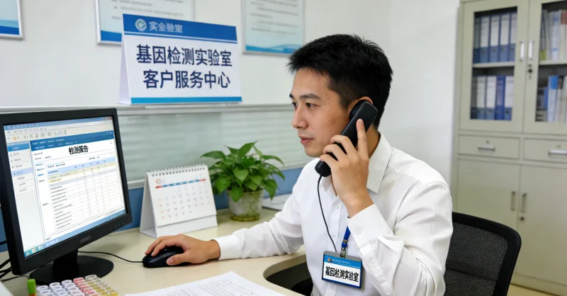 四子王旗医院进行基因检测采样咨