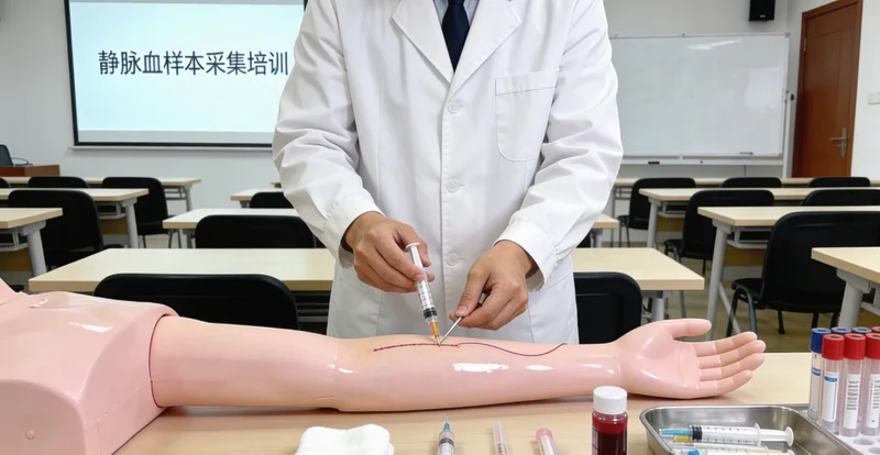 禹州NF2基因检测采样现场，护