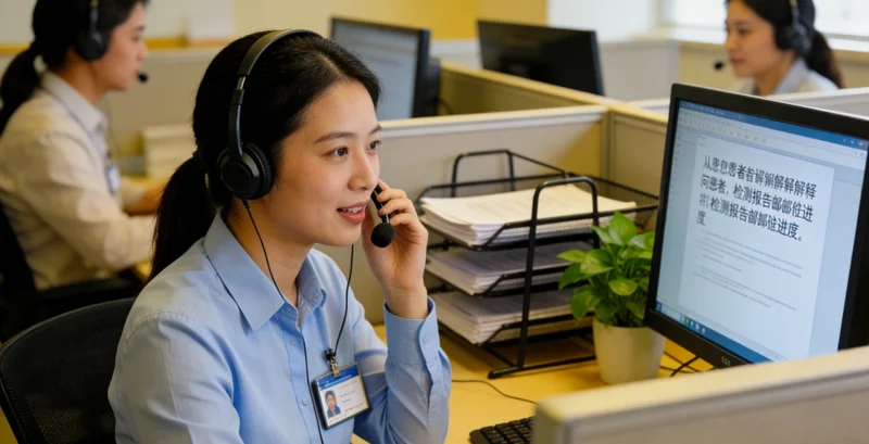 阿图什医生为患者解读基因检测报