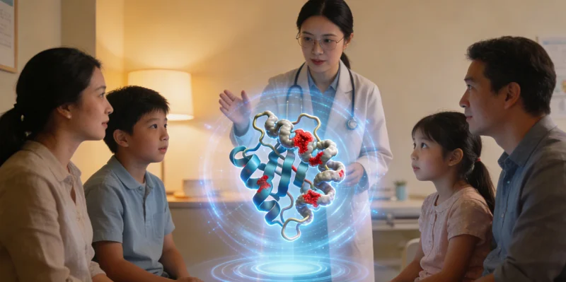 中卫遗传咨询师为家庭解读基因检