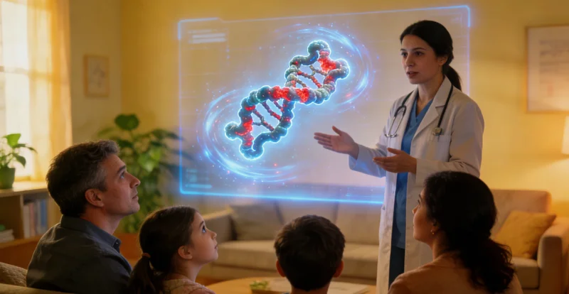 横州遗传咨询师为患者解读STK