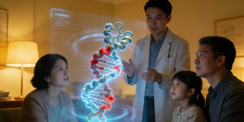 安阳遗传咨询门诊医生与咨询者沟