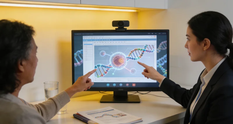 大石桥遗传咨询师与家庭沟通场景